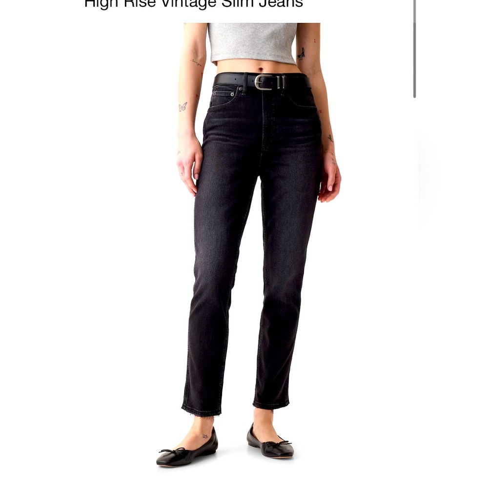 GAP- High Rise Vintage Slim Jeans